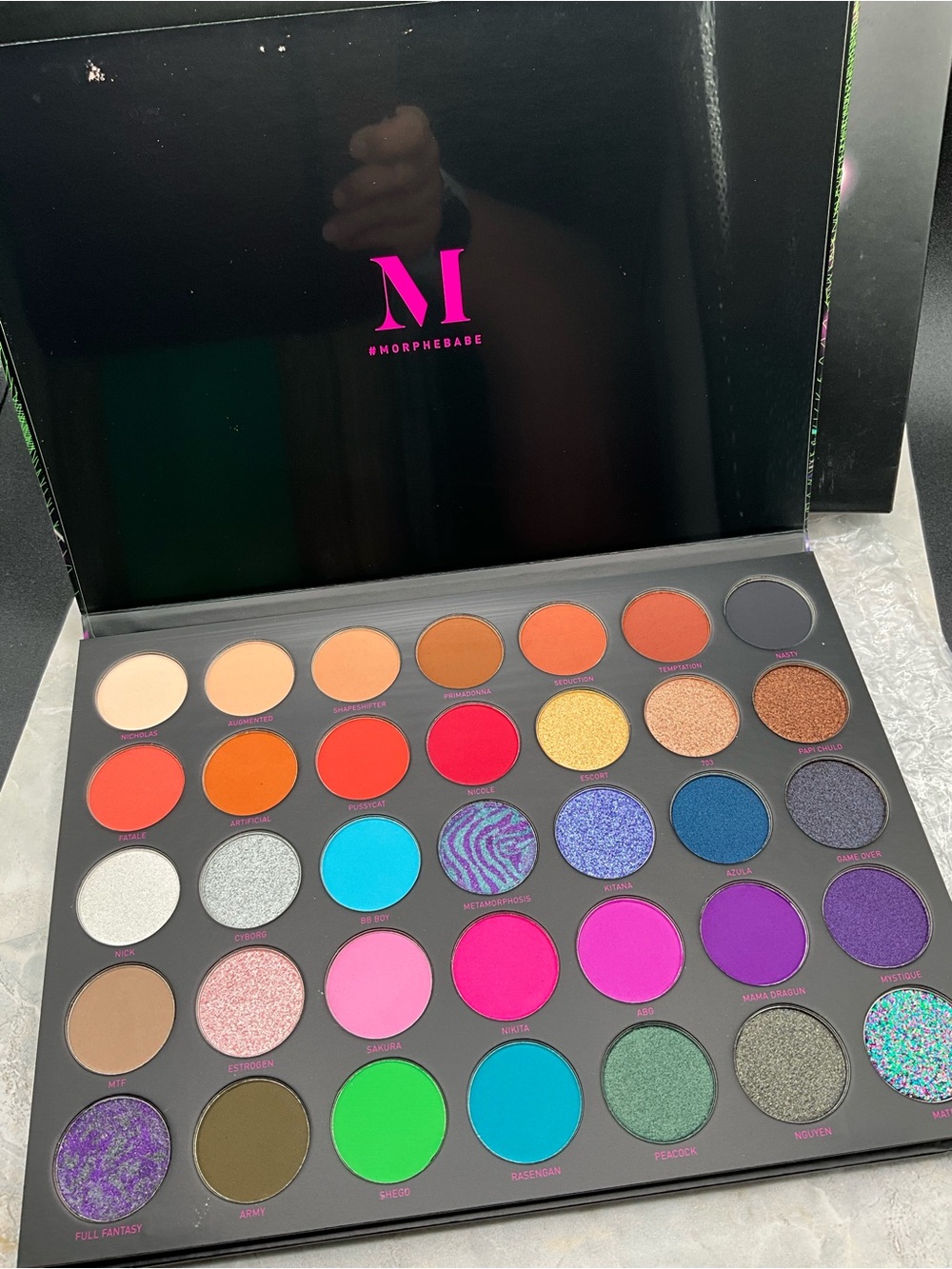 Morphe Nikita artistry eyeshadow palette new